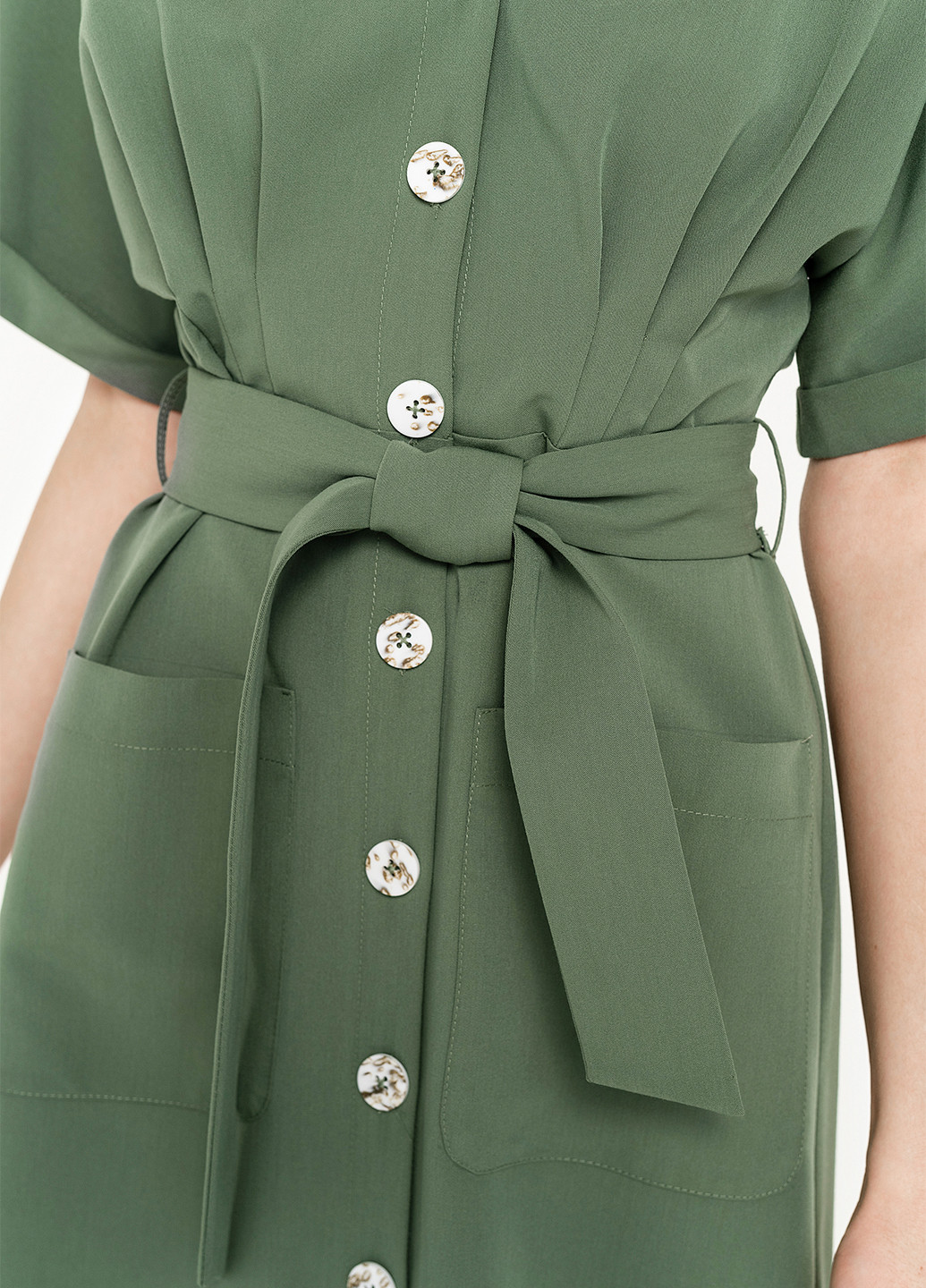 Зелена кежуал плаття, сукня befree