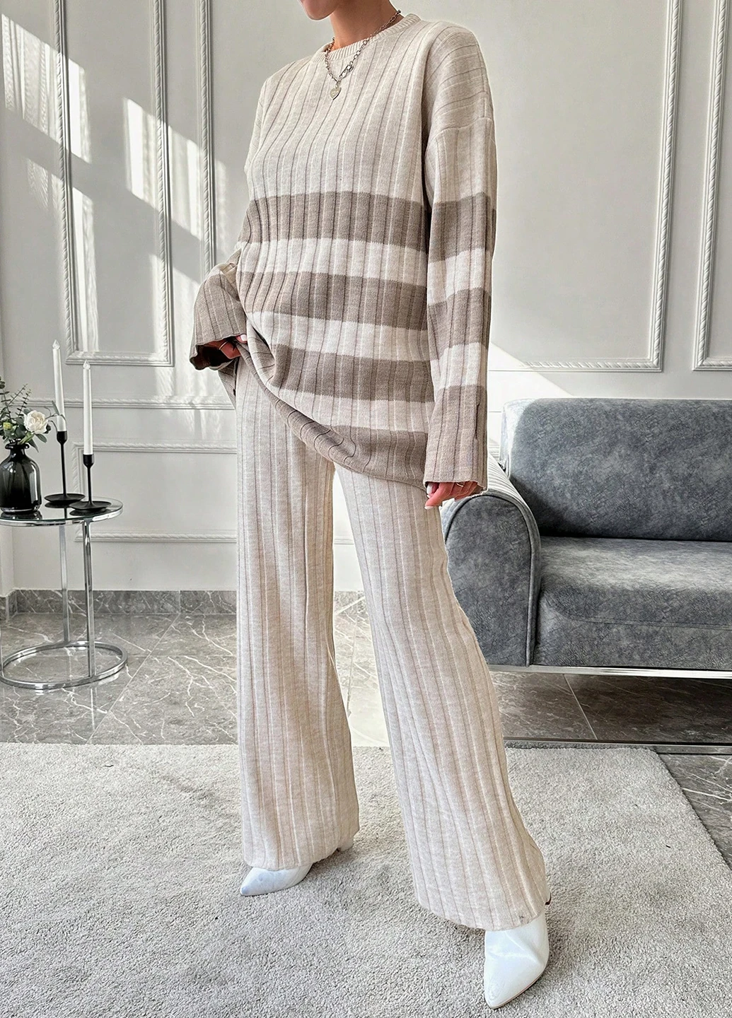 Костюм (джемпер, брюки) SHEIN (311506488)