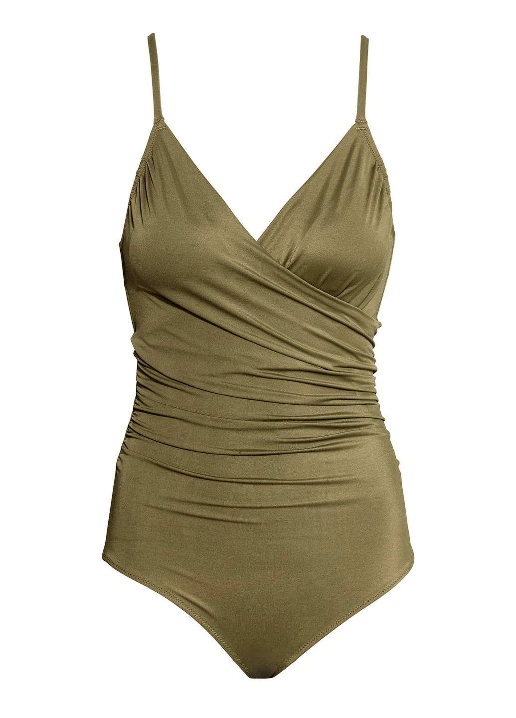 Оливковий (хакі) літній купальник H&M