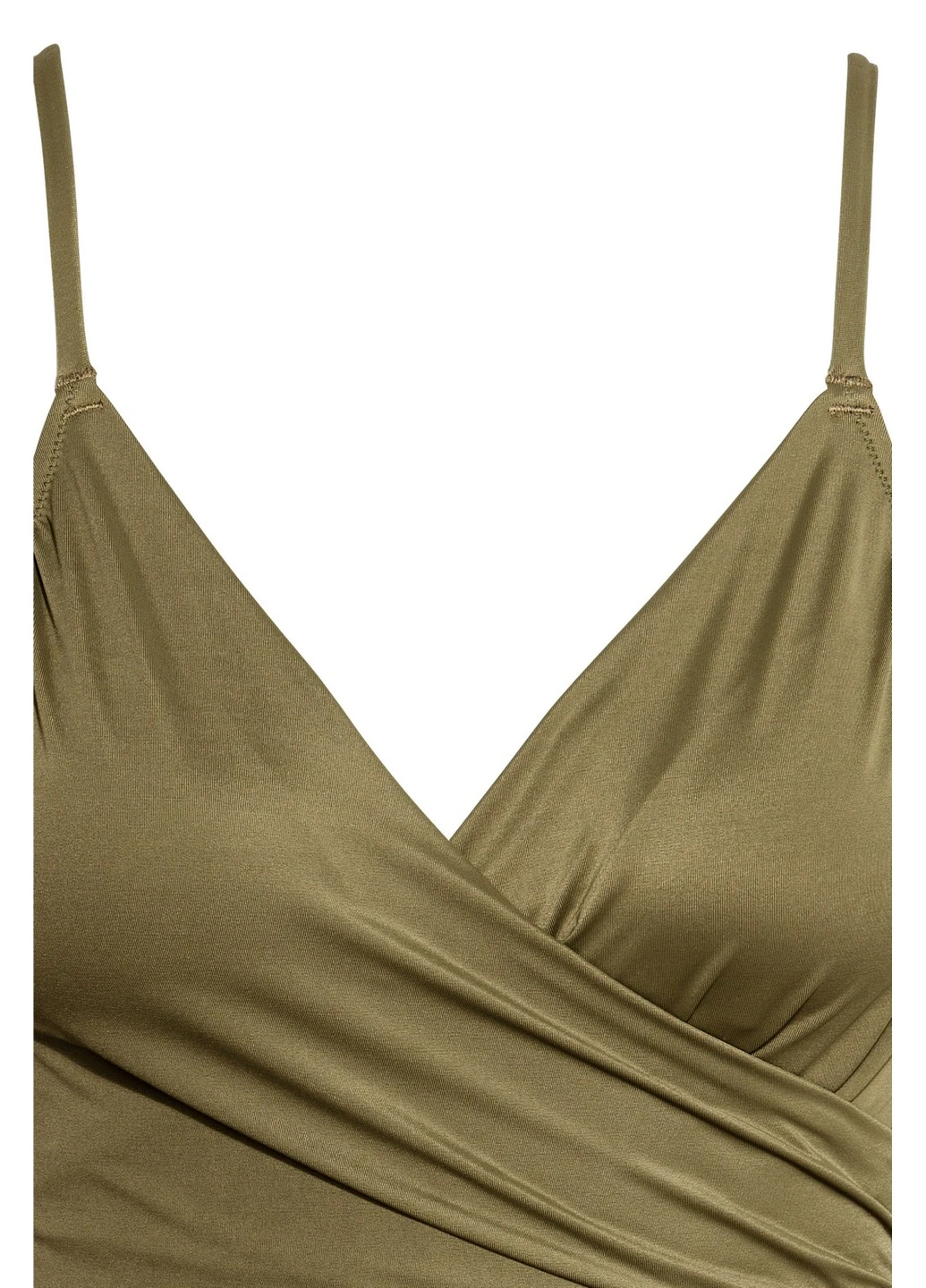 Оливковий (хакі) літній купальник H&M