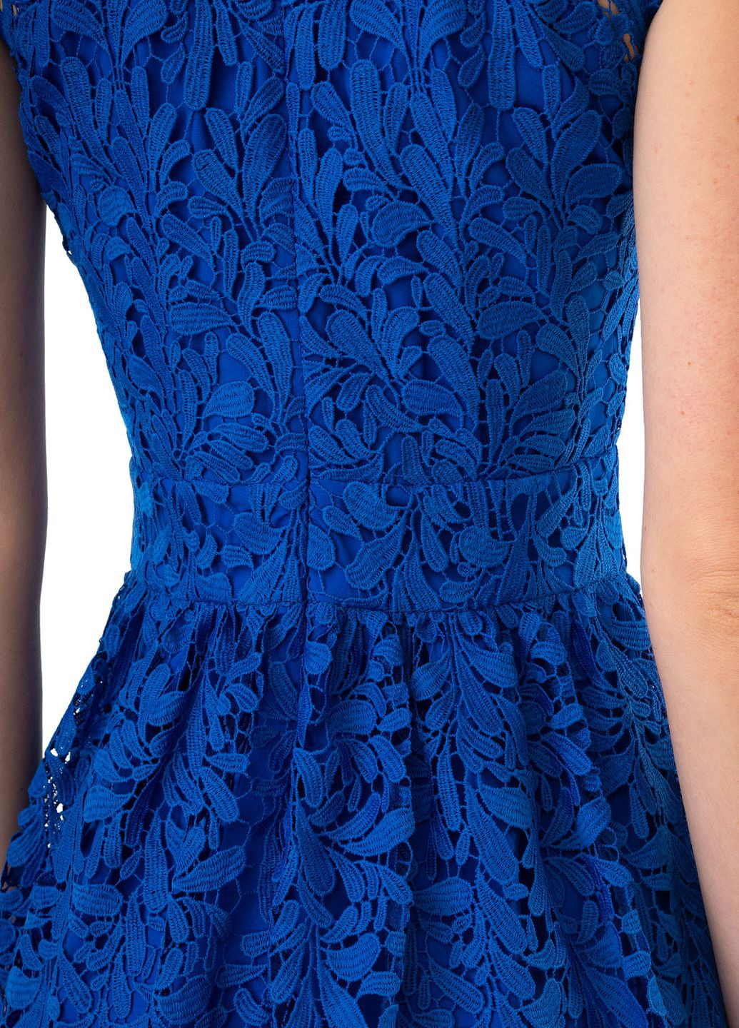Синее кэжуал платье Trussardi Jeans однотонное