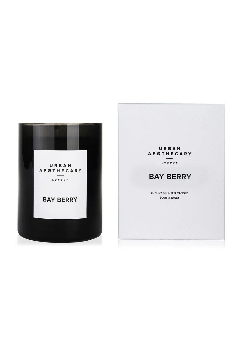 Ароматична свічка з натурального воску Bay Berry 300 г (UALWBBC300) Urban Apothecary (227516070)