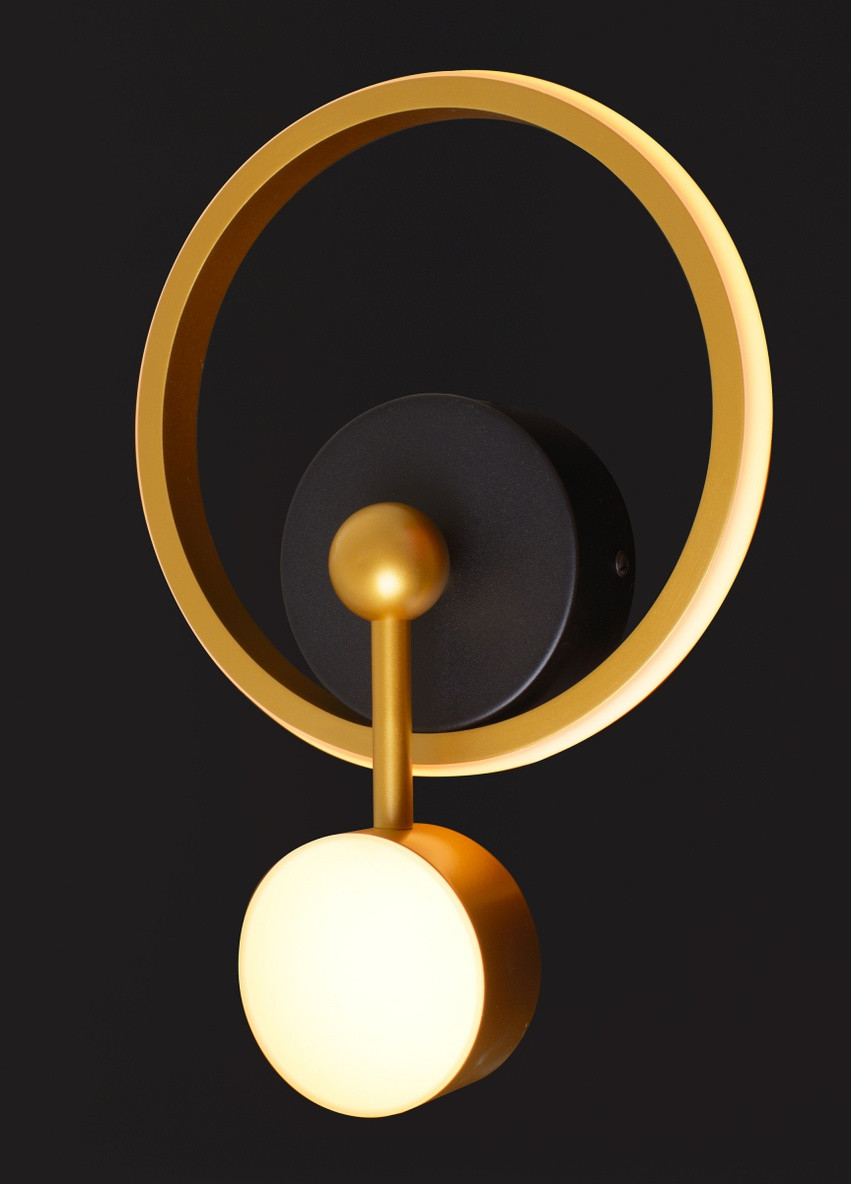 Бра BL-717W/15W WW BK/G Brille (253894142)