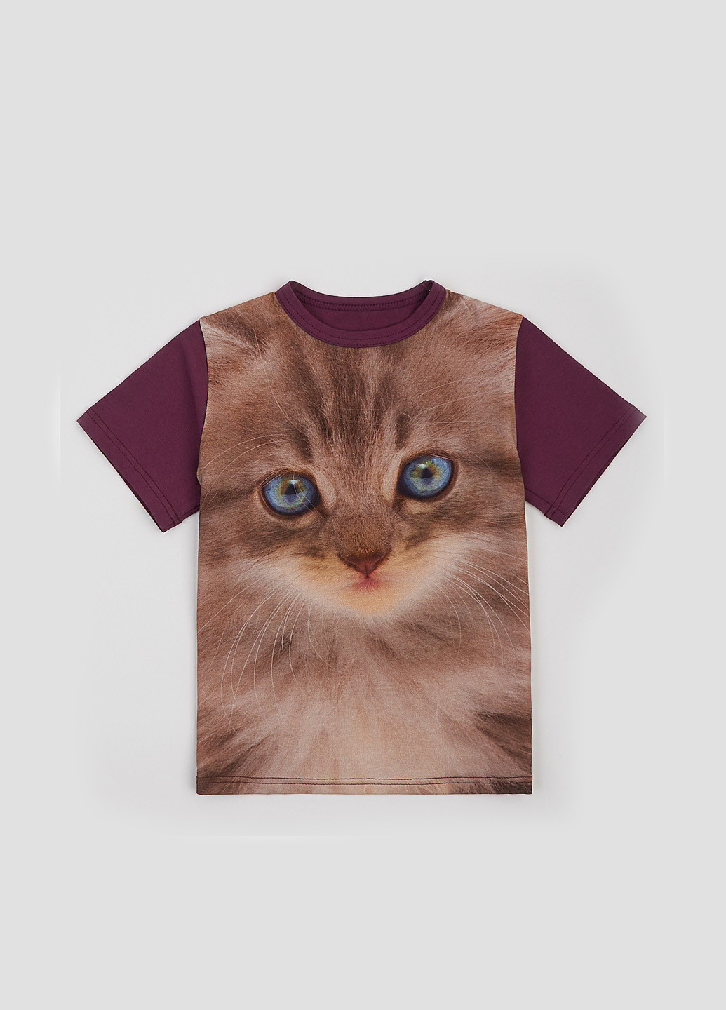 Бордова літня футболка ArDoMi