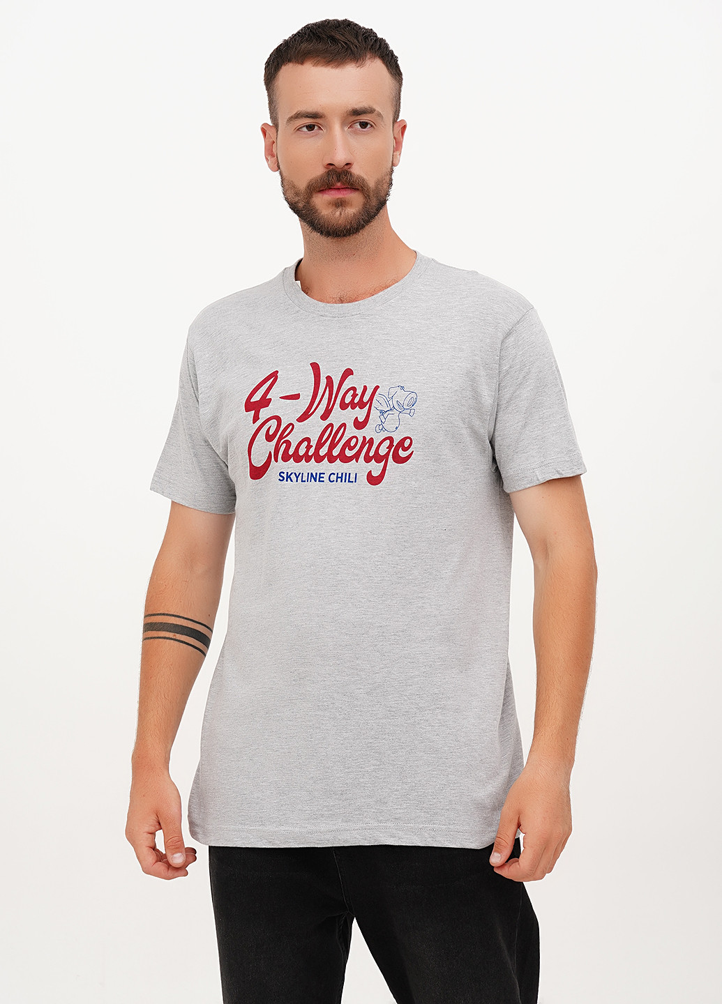 Серая футболка Tultex