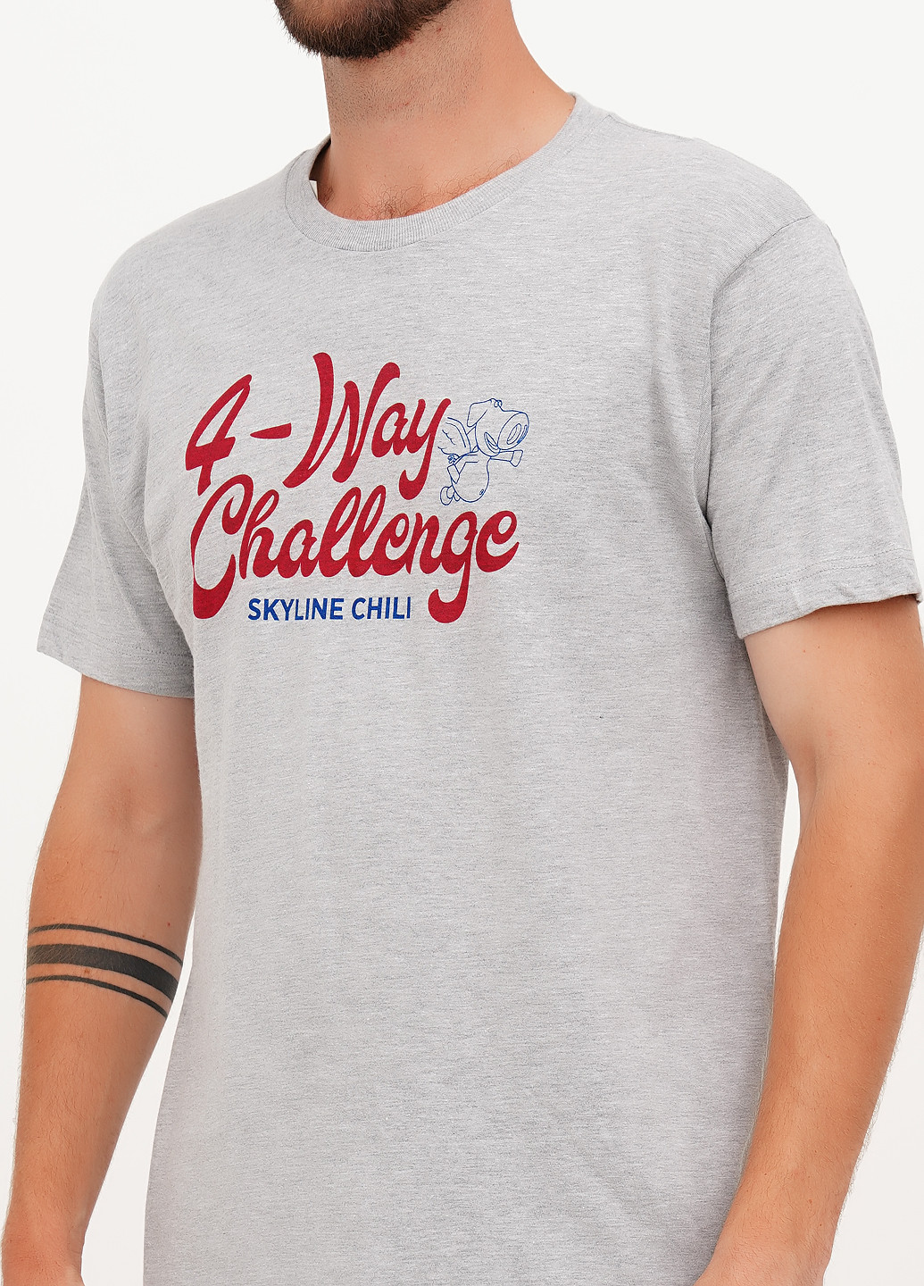 Серая футболка Tultex