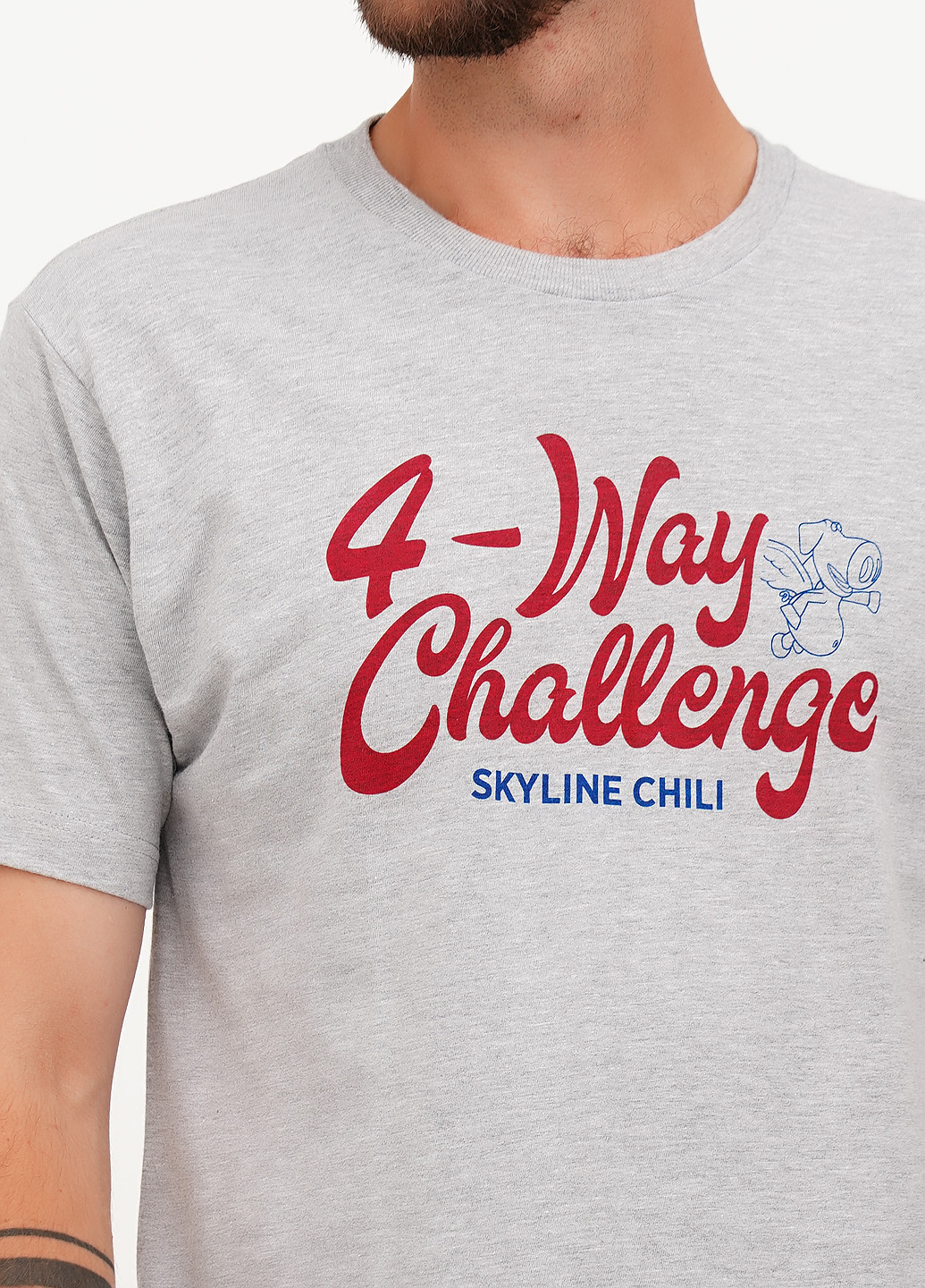 Серая футболка Tultex