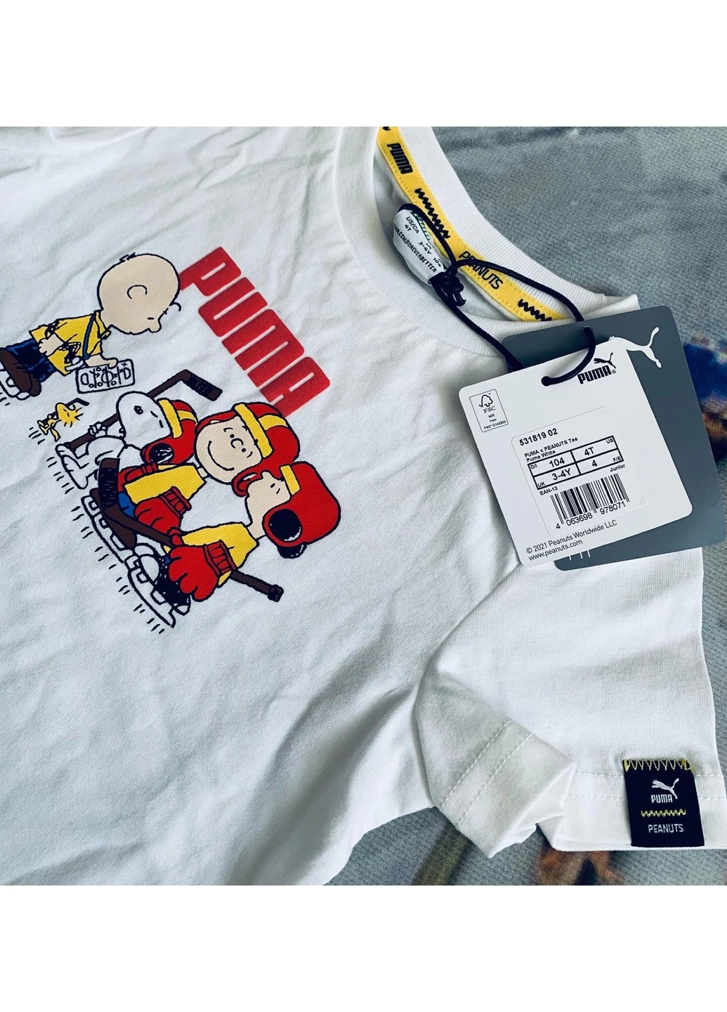 Біла футболка Puma