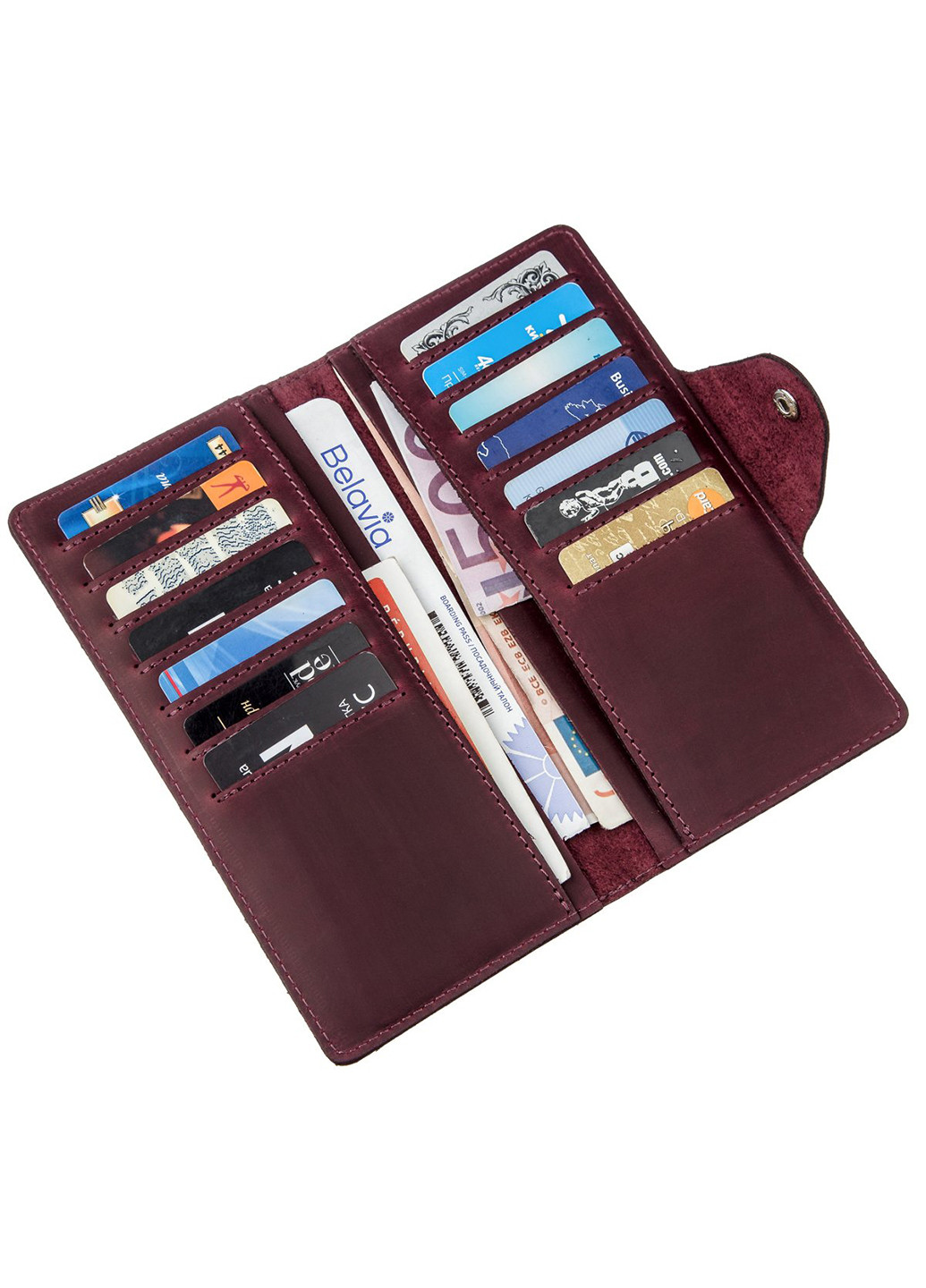 Женский кожаный кошелек 18х8,5х1 см Shvigel (252133758)