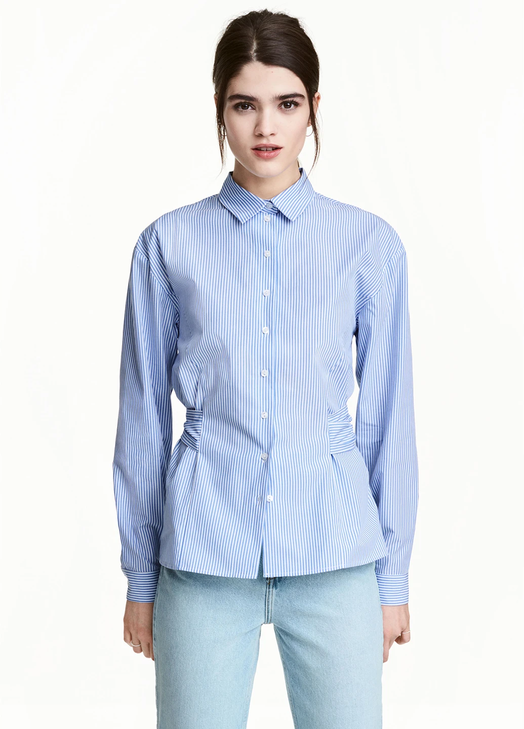 Блакитна блуза H&M