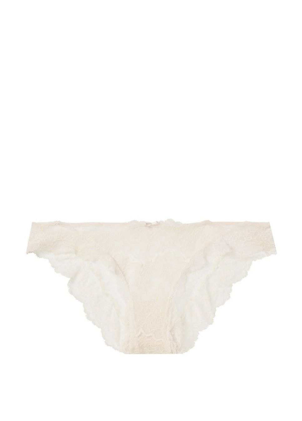 Молочный демисезонный комплект (бюстгальтер, трусики) Victoria's Secret