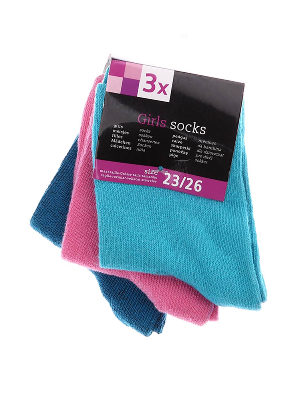 Носки (3 пары) Girls socks (105776451)