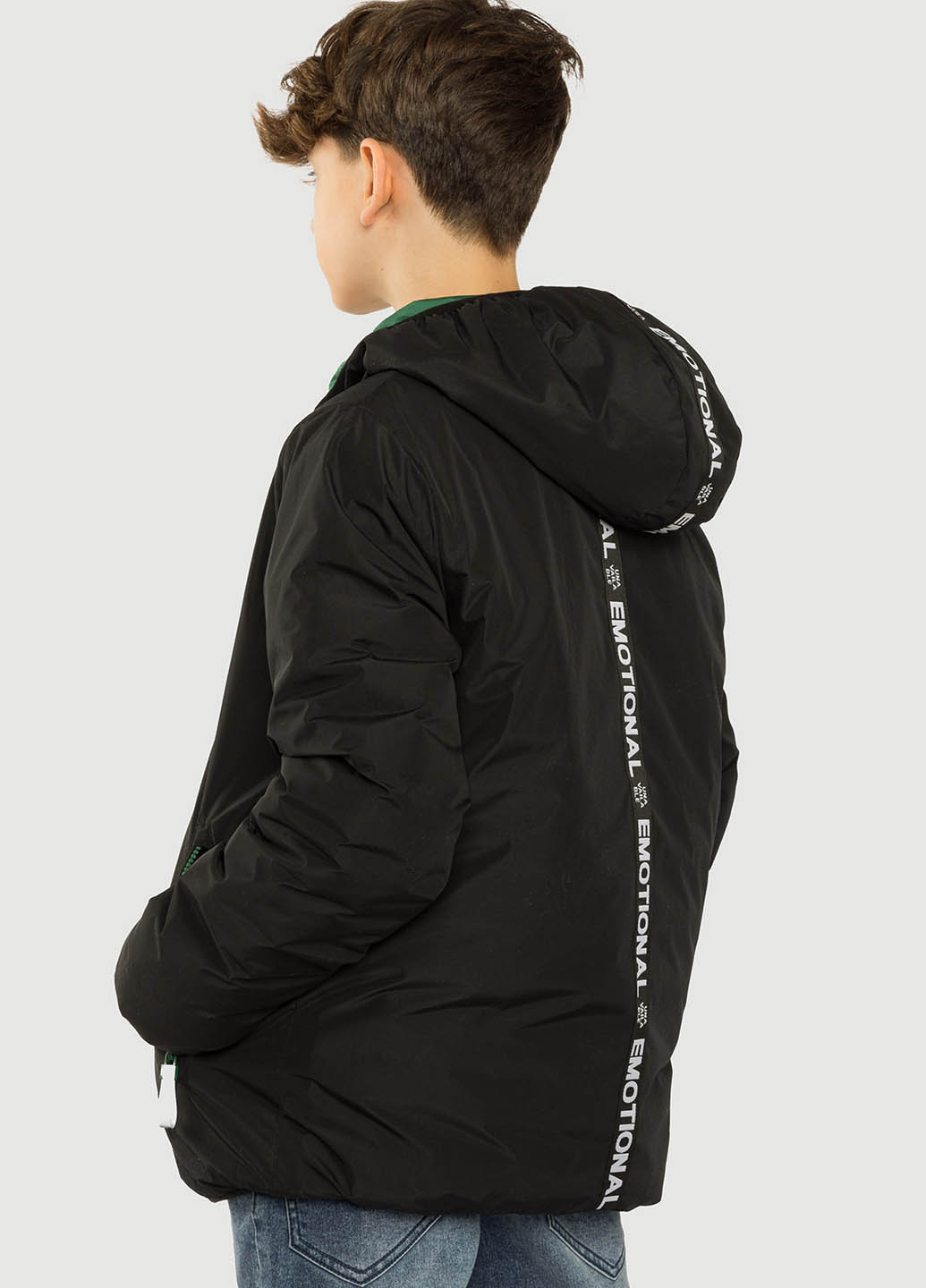 Зелена демісезонна куртка Reporter Young