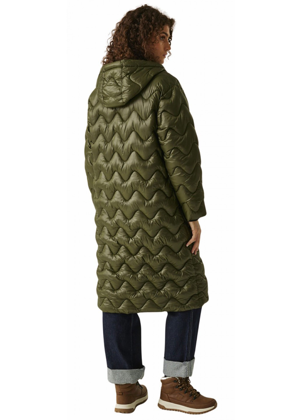 Оливковая (хаки) зимняя куртка куртка-пальто Regatta Cambrie II