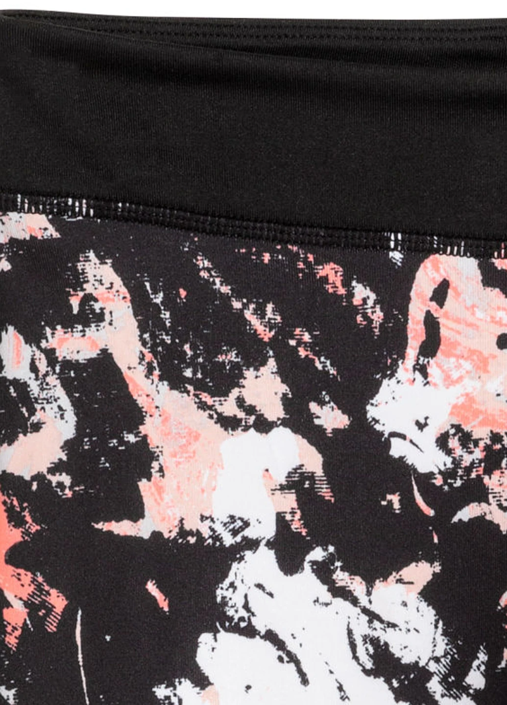 Черные демисезонные леггинсы H&M
