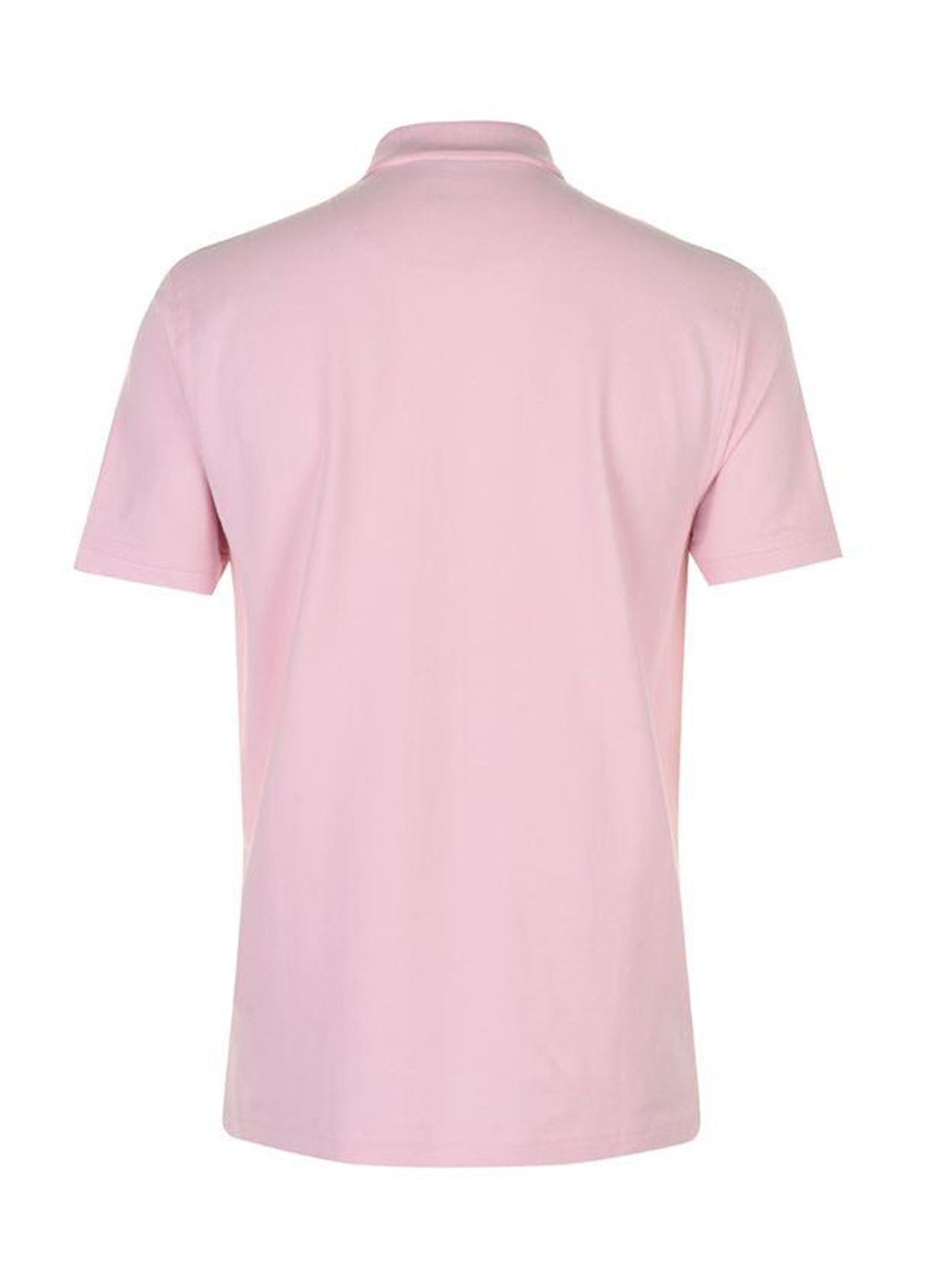 Светло-розовая футболка-поло для мужчин Pierre Cardin с логотипом