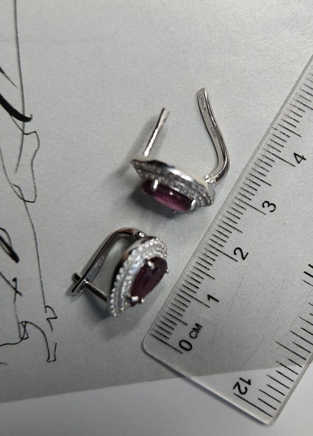 Сережки Silver Flame (330000041)