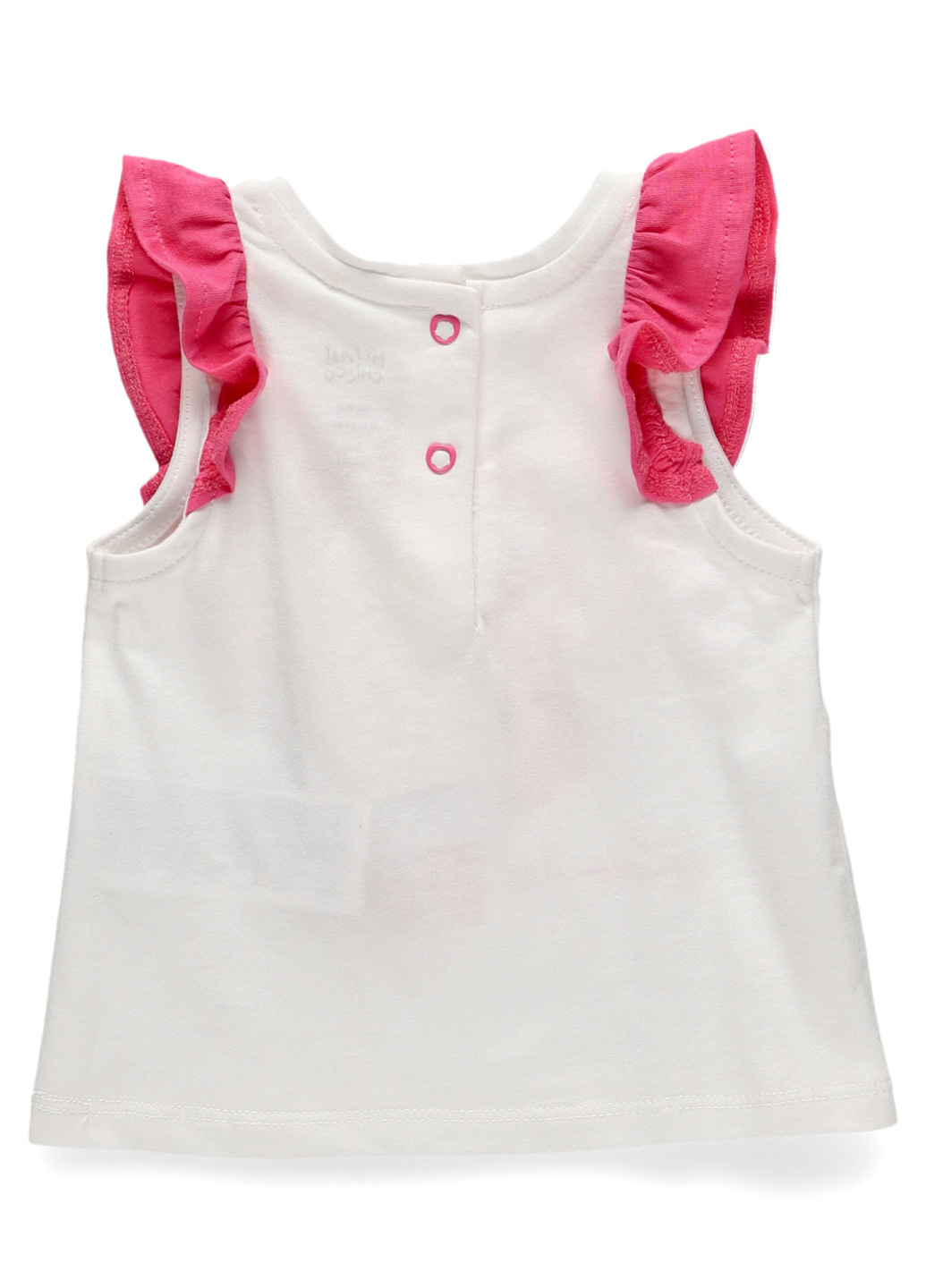 Белая летняя футболка Chicco