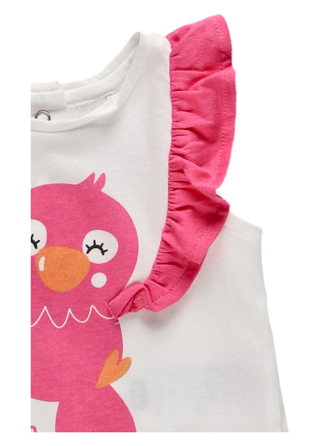 Белая летняя футболка Chicco