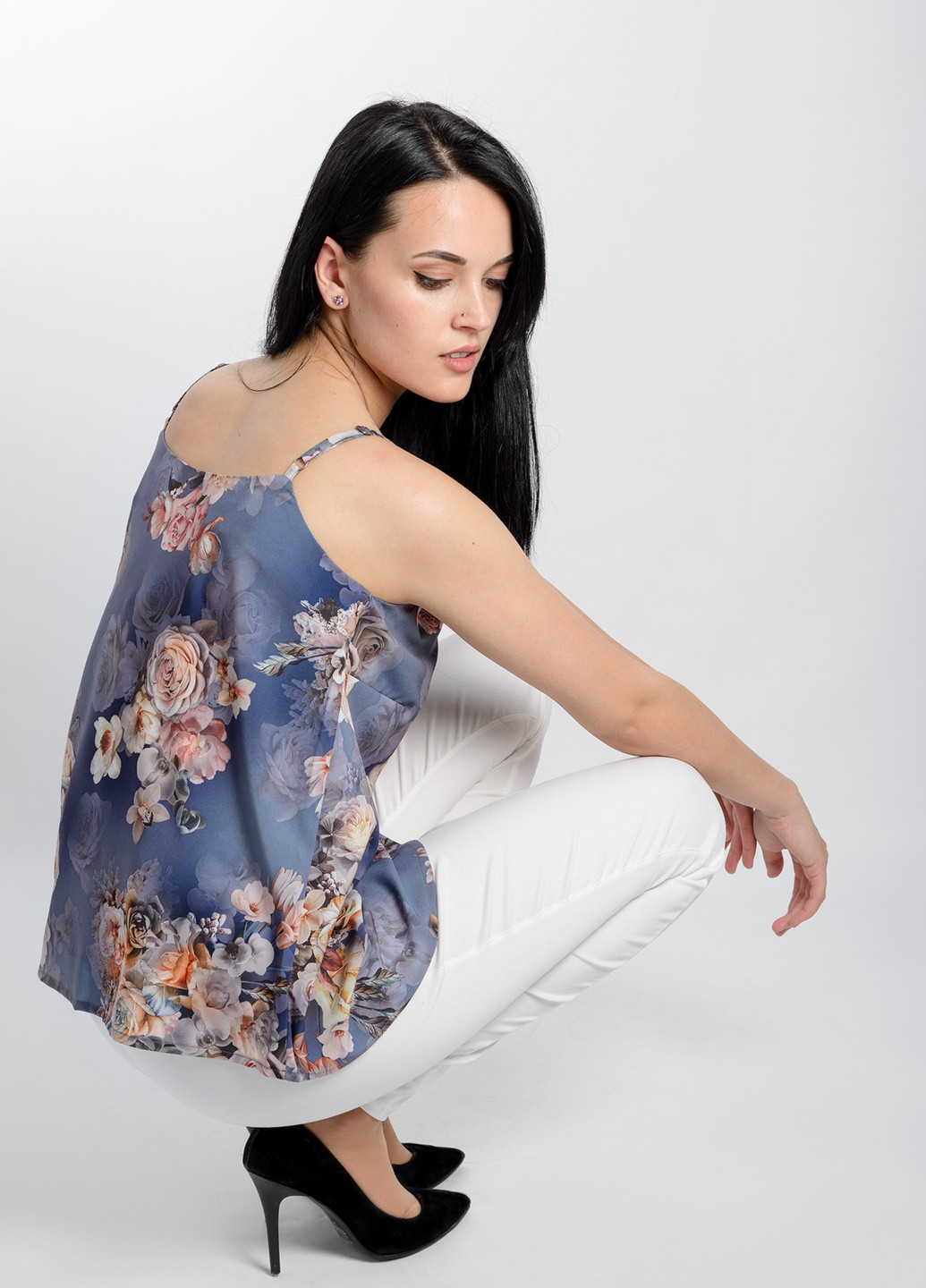 Синяя блузка Inedit