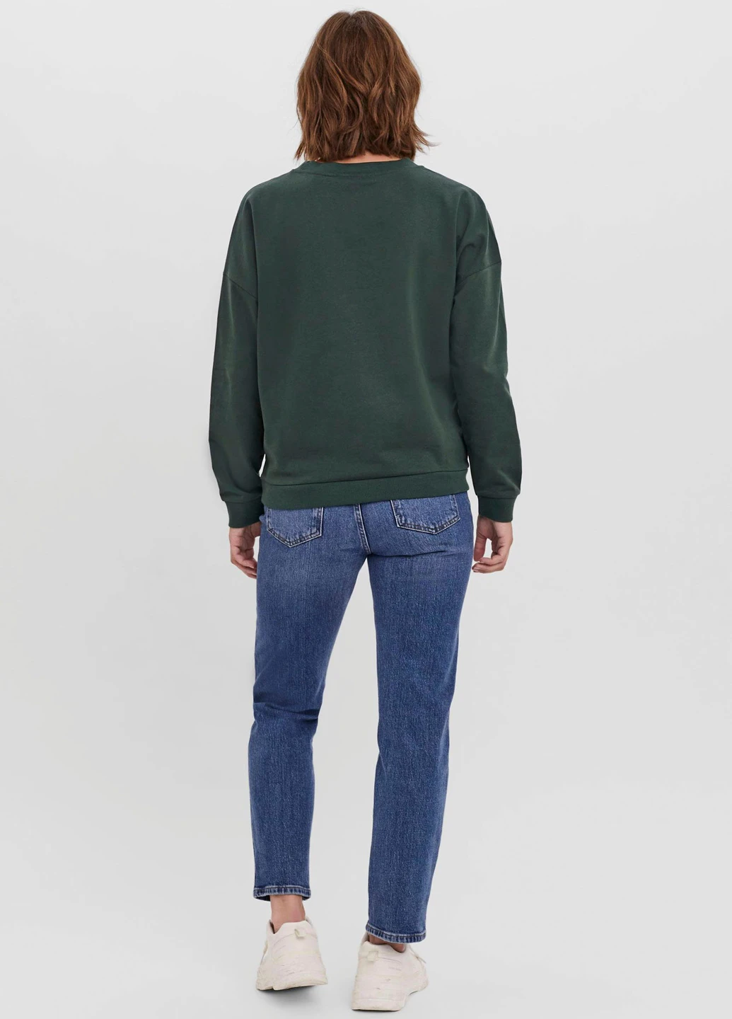 Зелений світшот Vero Moda однотонний (245183726)