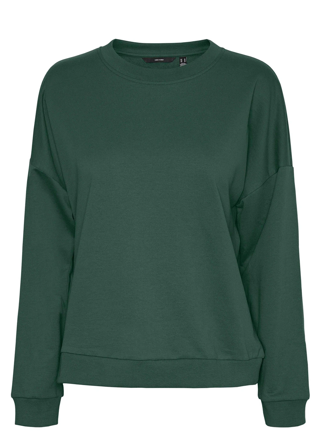 Зелений світшот Vero Moda однотонний (245183726)