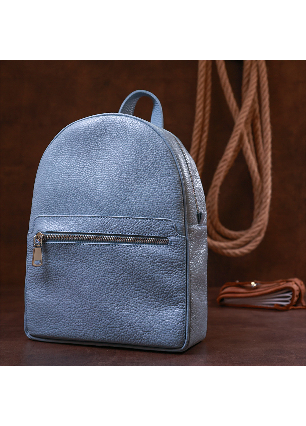 Кожаный женский рюкзак из натуральной кожи 21х28х9 см Shvigel (254595183)