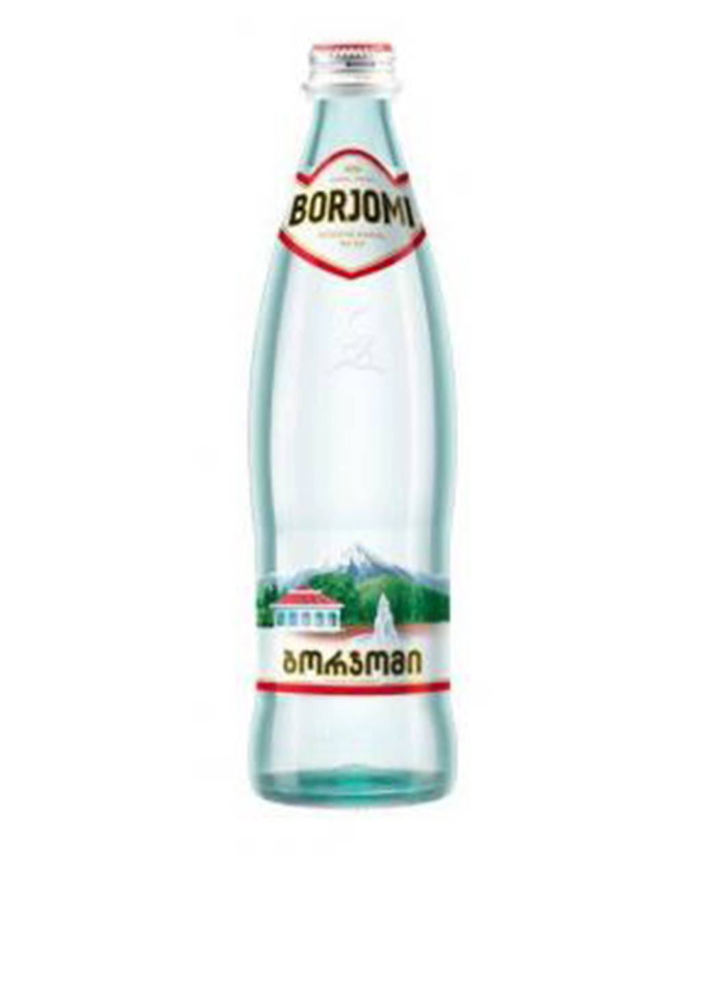 Вода мінеральна, сильногазована, скло, 0,33 л Borjomi (151220338)
