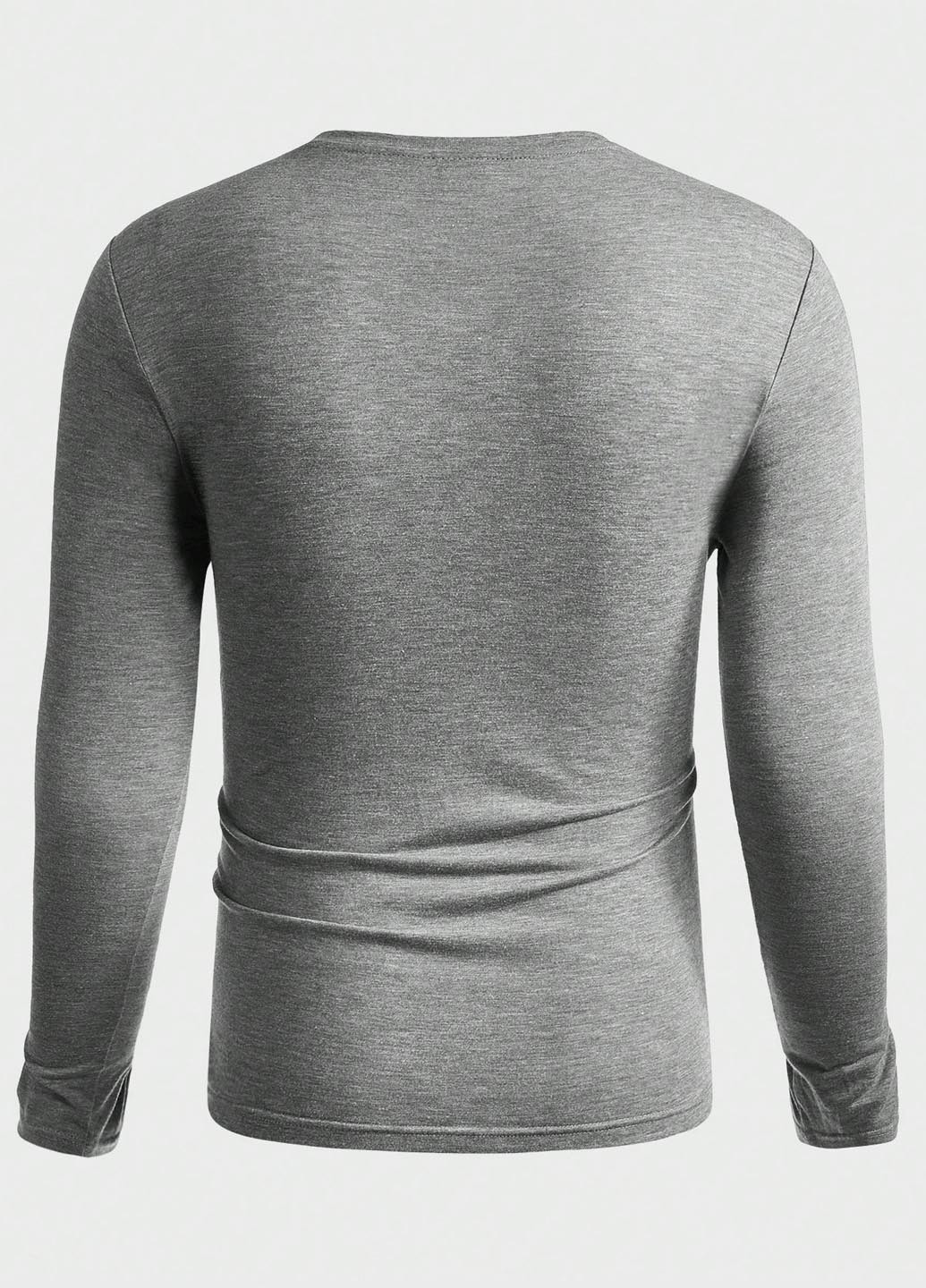 Лонгслів (3 шт.) SHEIN меланж комбінований кежуали поліестер