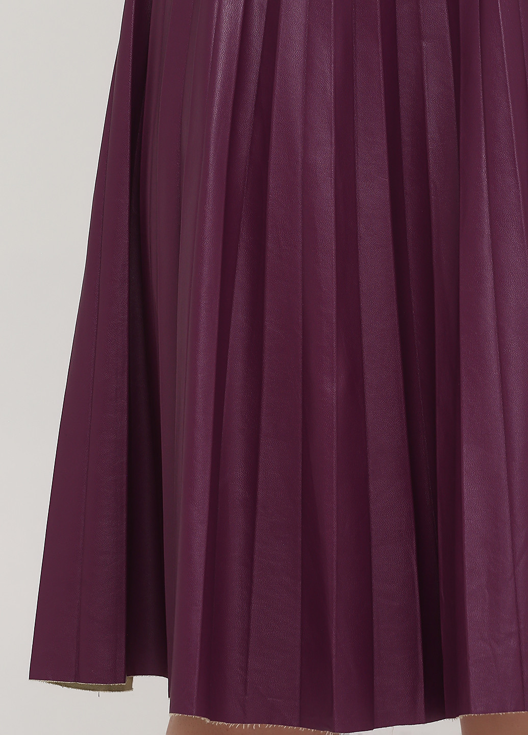 Фиолетовая кэжуал однотонная юбка Bebe Plus плиссе