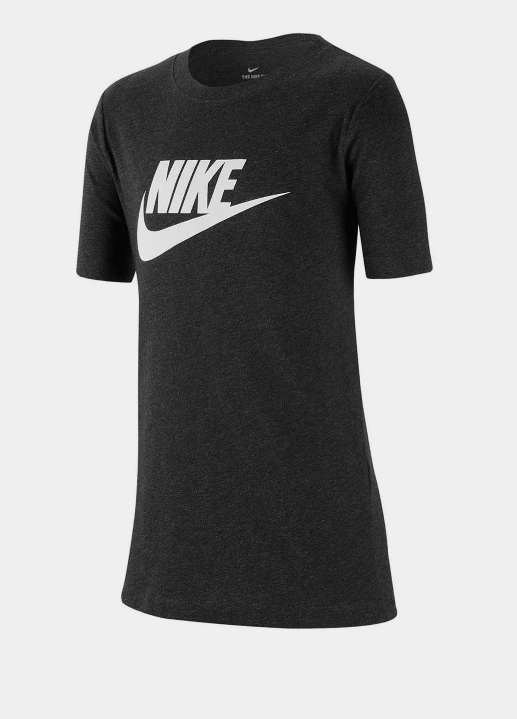 Черная демисезонная футболка ar5252-013 Nike B NSW TEE FUTURA ICON TD