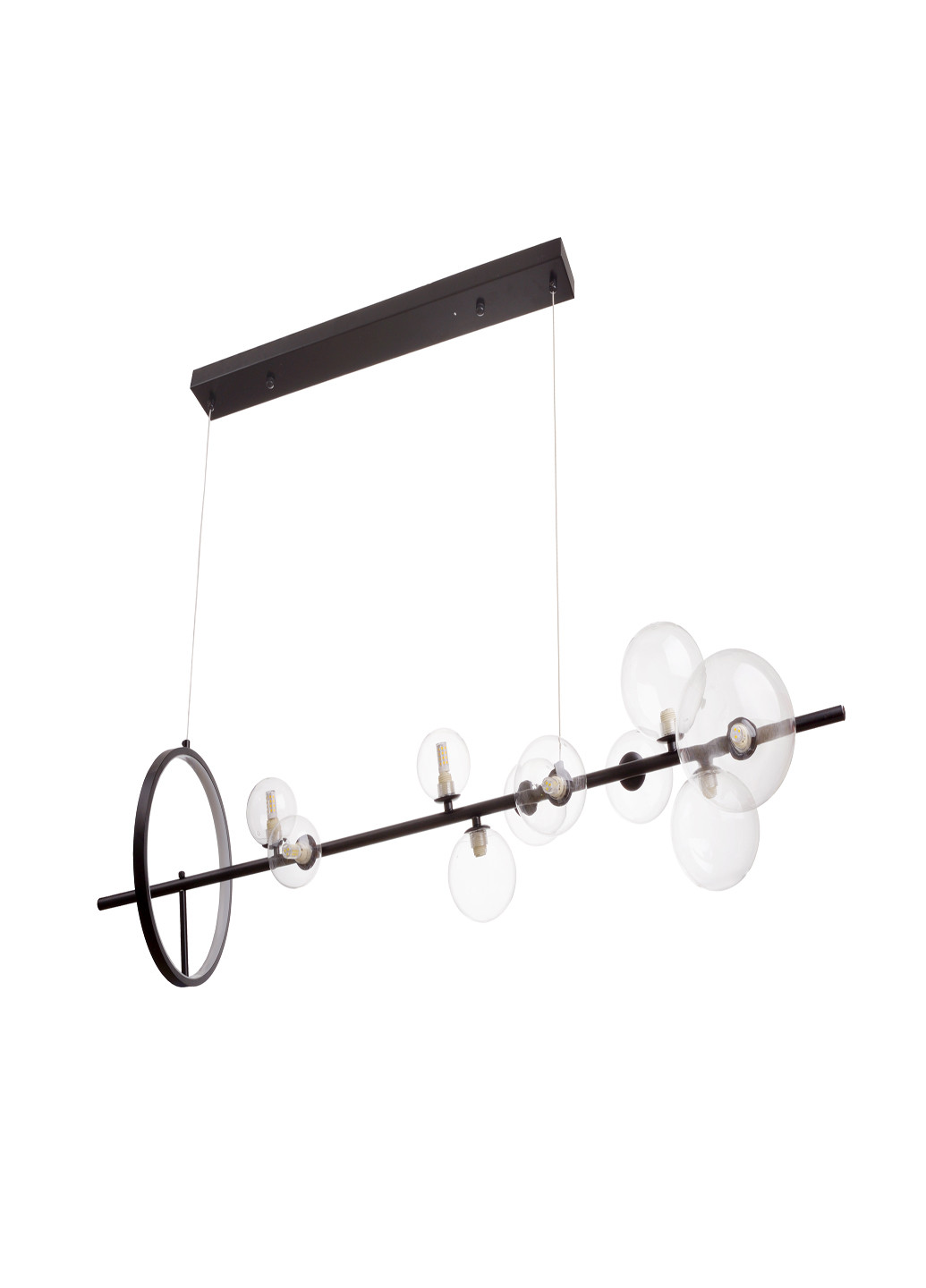 Потолочная люстра BR-01 662S/10 G9 BK Brille (247373804)