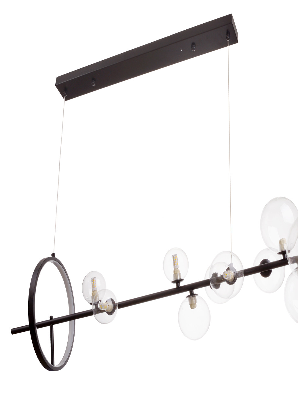 Потолочная люстра BR-01 662S/10 G9 BK Brille (247373804)