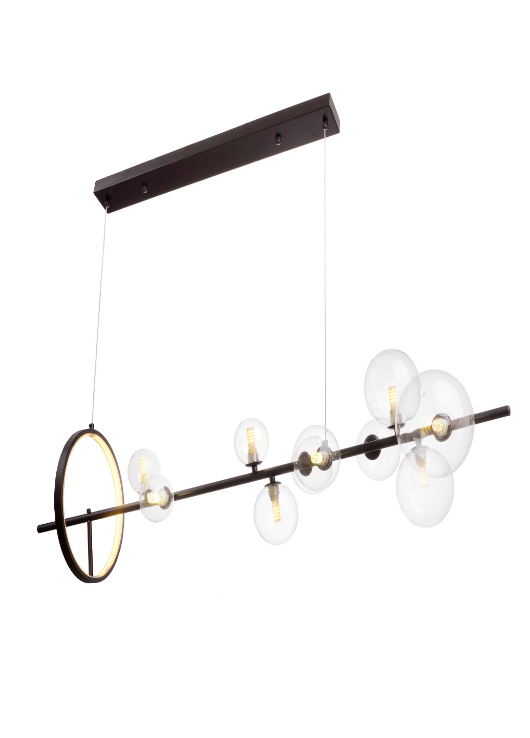 Потолочная люстра BR-01 662S/10 G9 BK Brille (247373804)