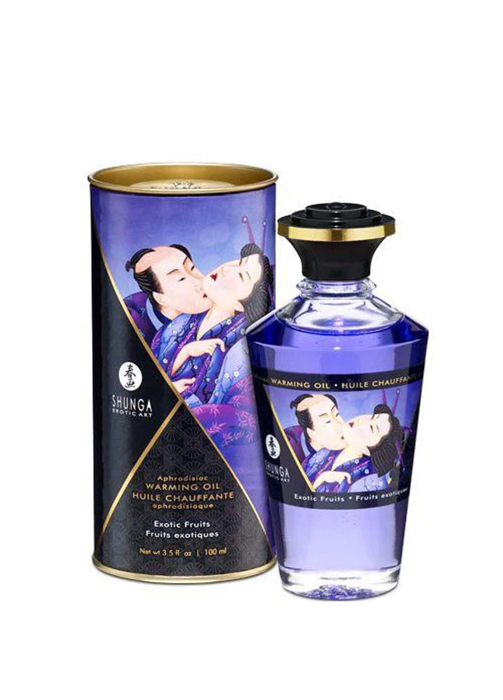 Разогревающее масло APHRODISIAC WARMING OIL Exotic Fruits 100 мл Shunga (256170625)