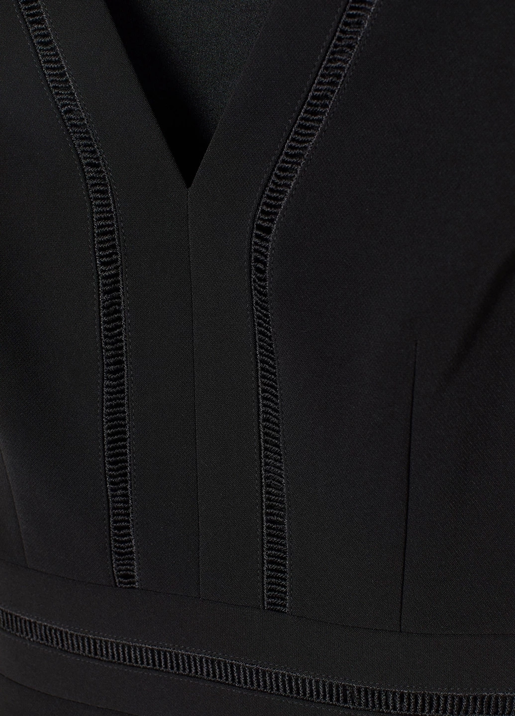 Чорна кежуал сукня кльош H&M однотонна