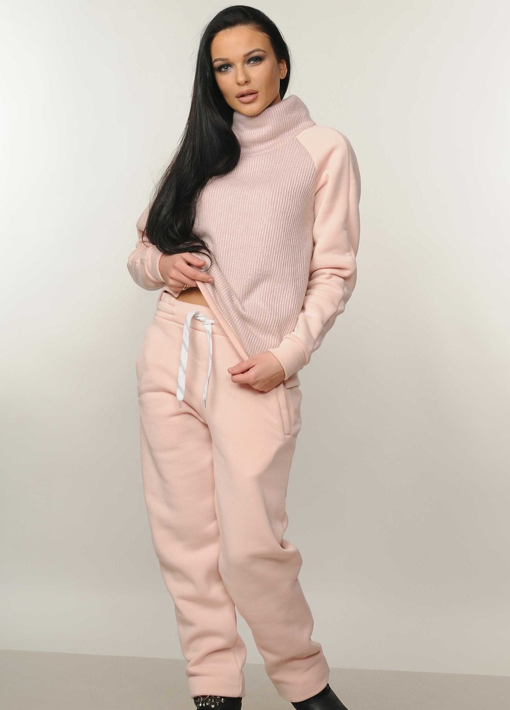 Брюки Эйми БР 32.1-45/17 пудровый Ри Мари (224985378)