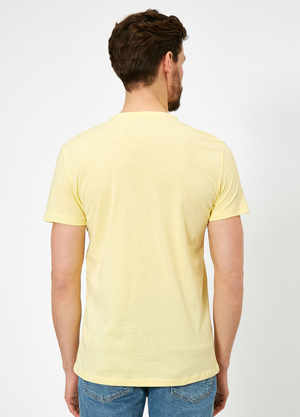 Желтая футболка KOTON