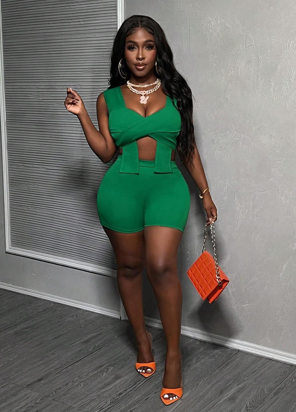 Костюм (топ, шорти) SHEIN (327705329)