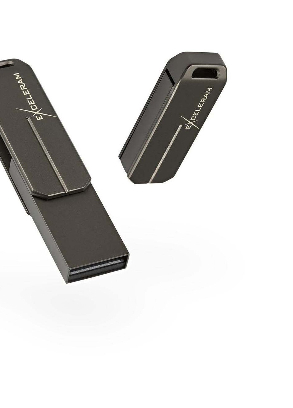USB флеш накопитель eXceleram (EXP2U2U3D32) Team 32gb u3 series dark usb 2.0 (232750181)