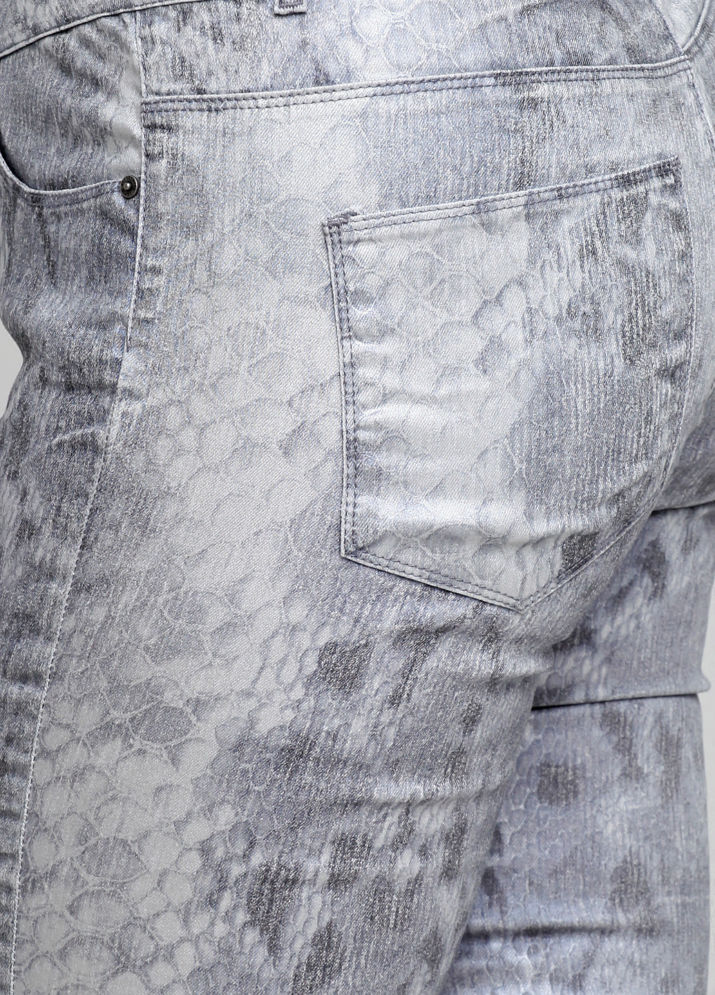 Серые кэжуал демисезонные зауженные брюки Supertrash