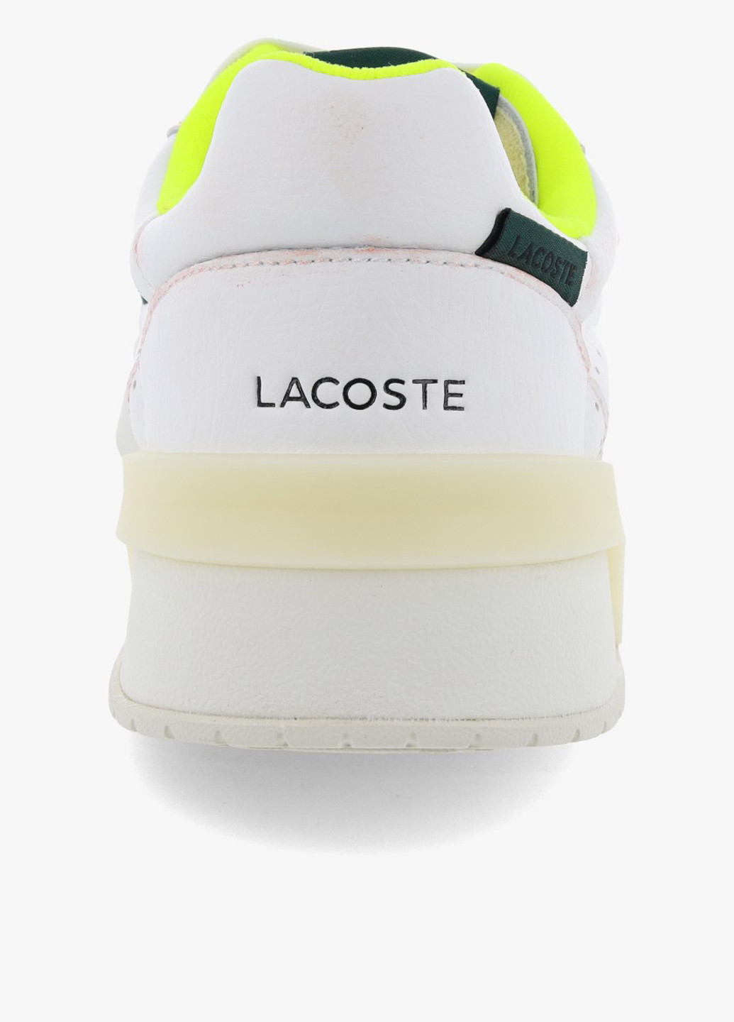 Белые демисезонные кроссовки Lacoste LT 125