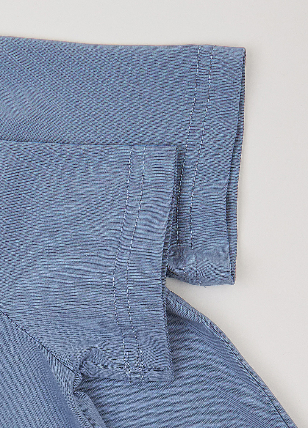 Серо-синяя летняя футболка Garnamama