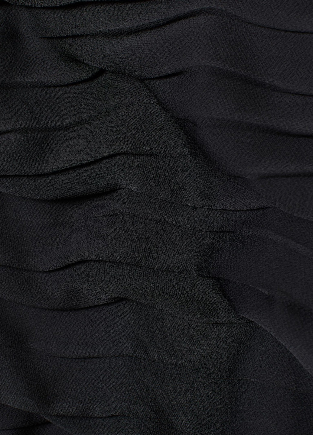 Черное кэжуал платье силуэтная H&M однотонное