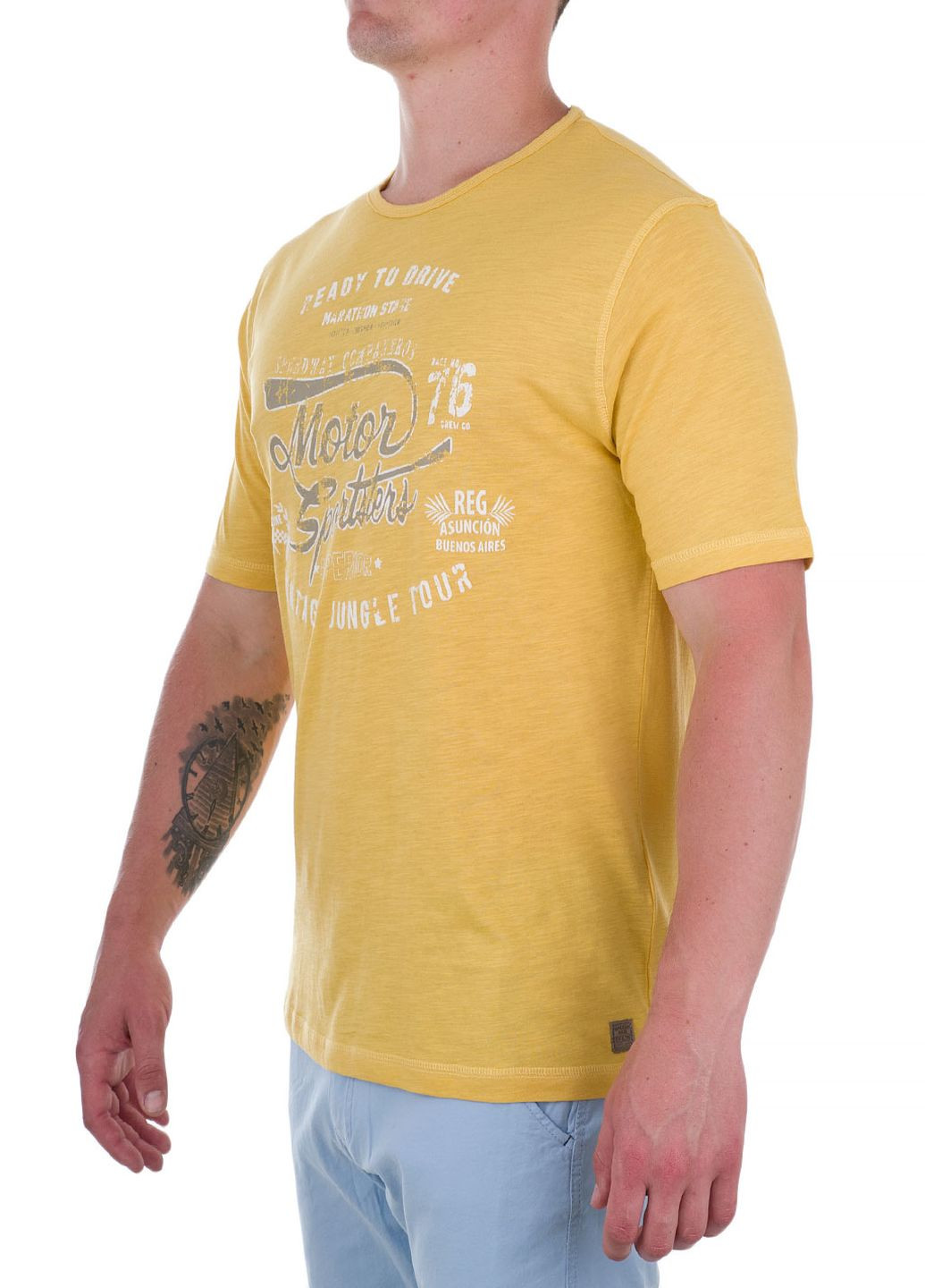 Желтая футболка Kitaro