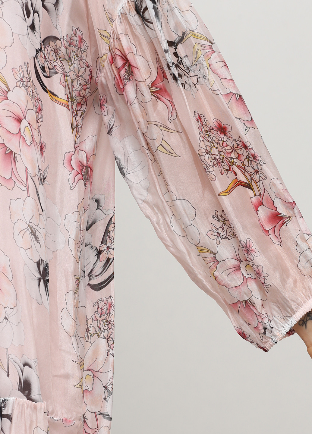 Светло-розовая демисезонная блуза Made in Italy