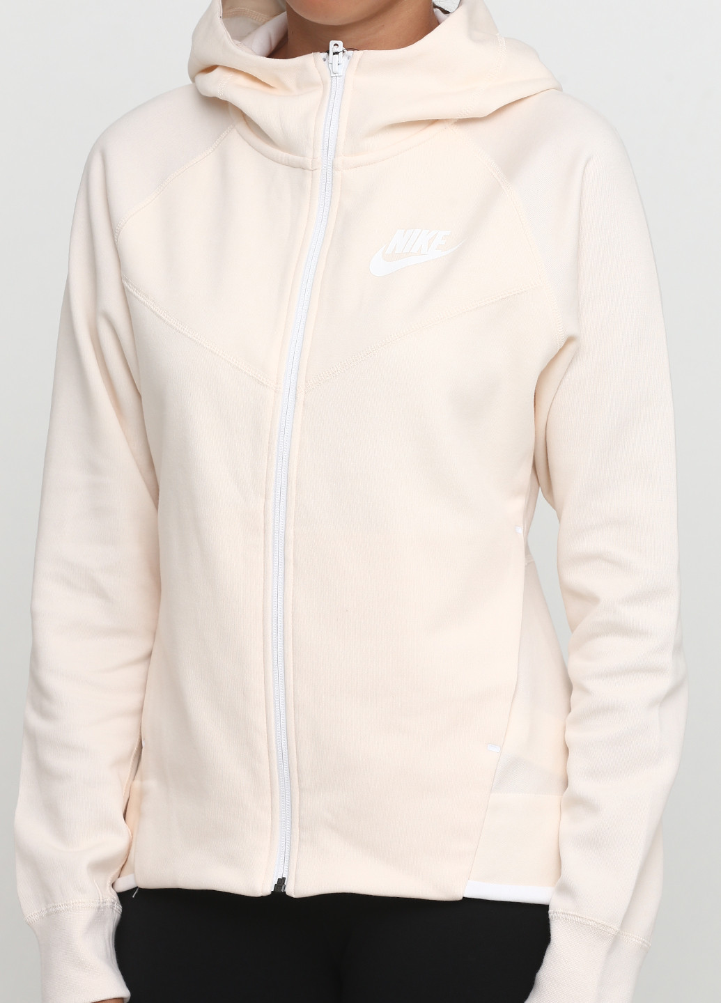 Толстовка Nike w nsw tch flc wr hoodie fz (187143700)