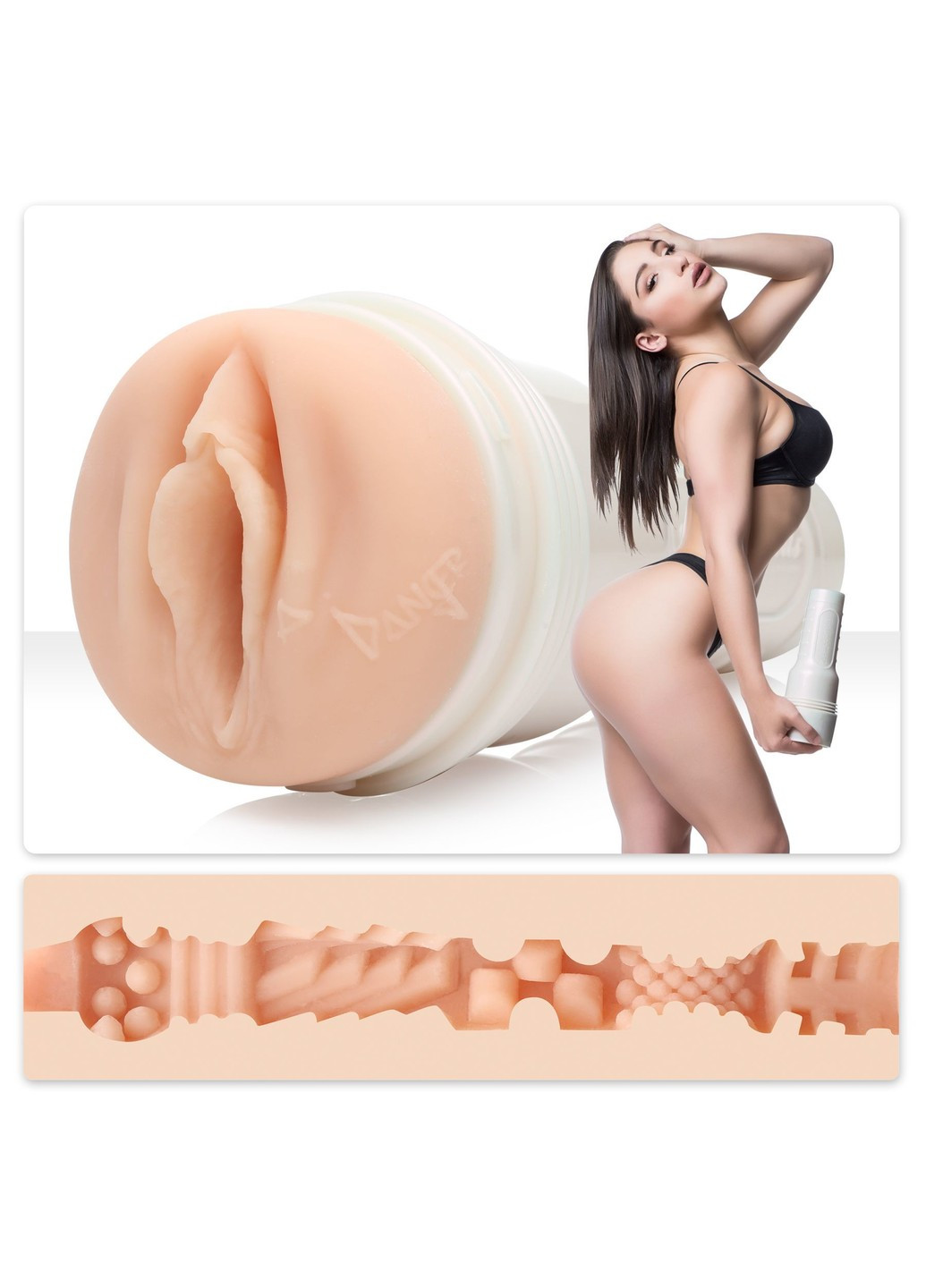 Мастурбатор Girls: Abella Danger - Danger, зі зліпка вагіни, дуже ніжний Fleshlight (254583320)