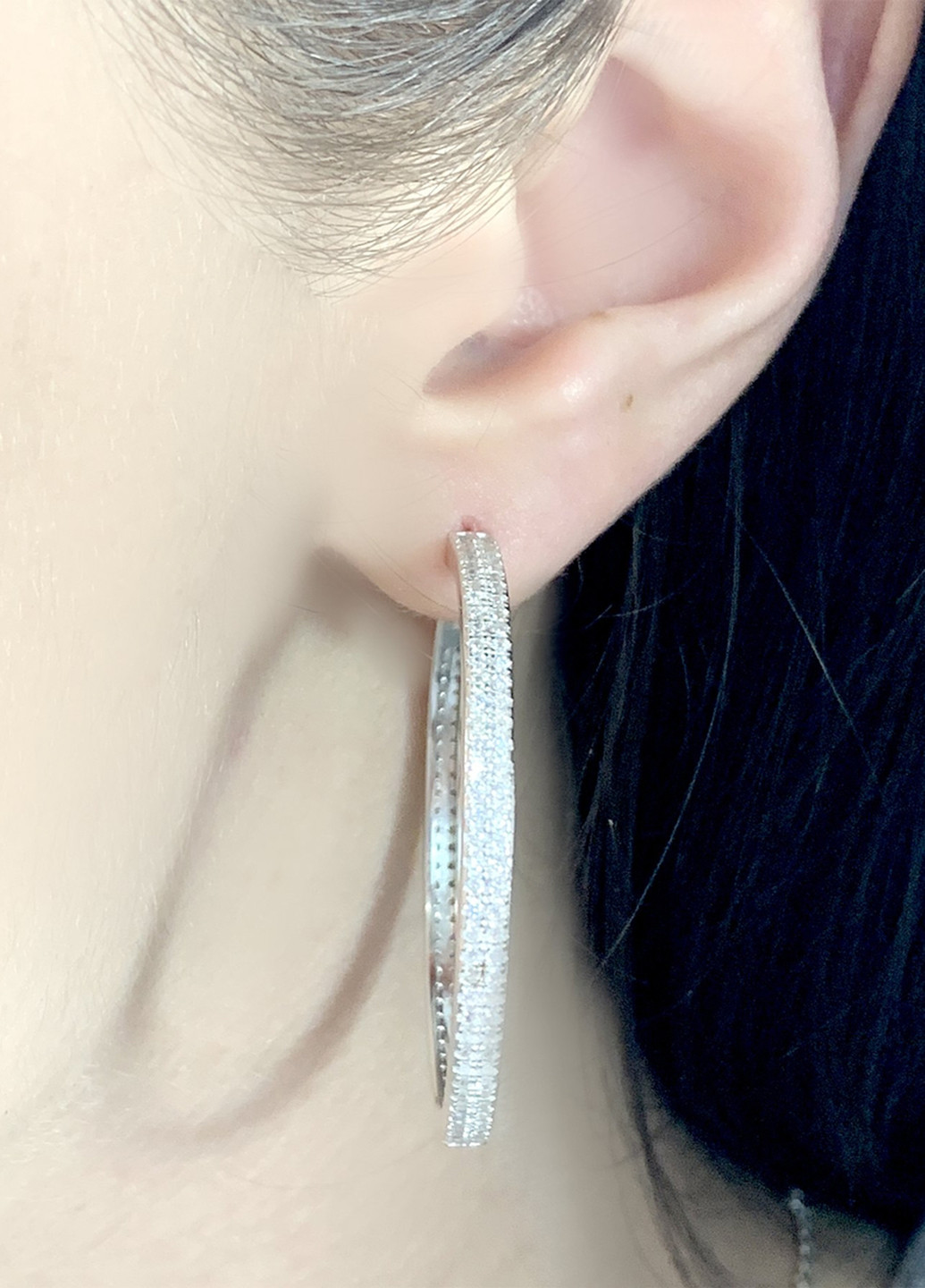 Серьги Silver Flame (132949659)