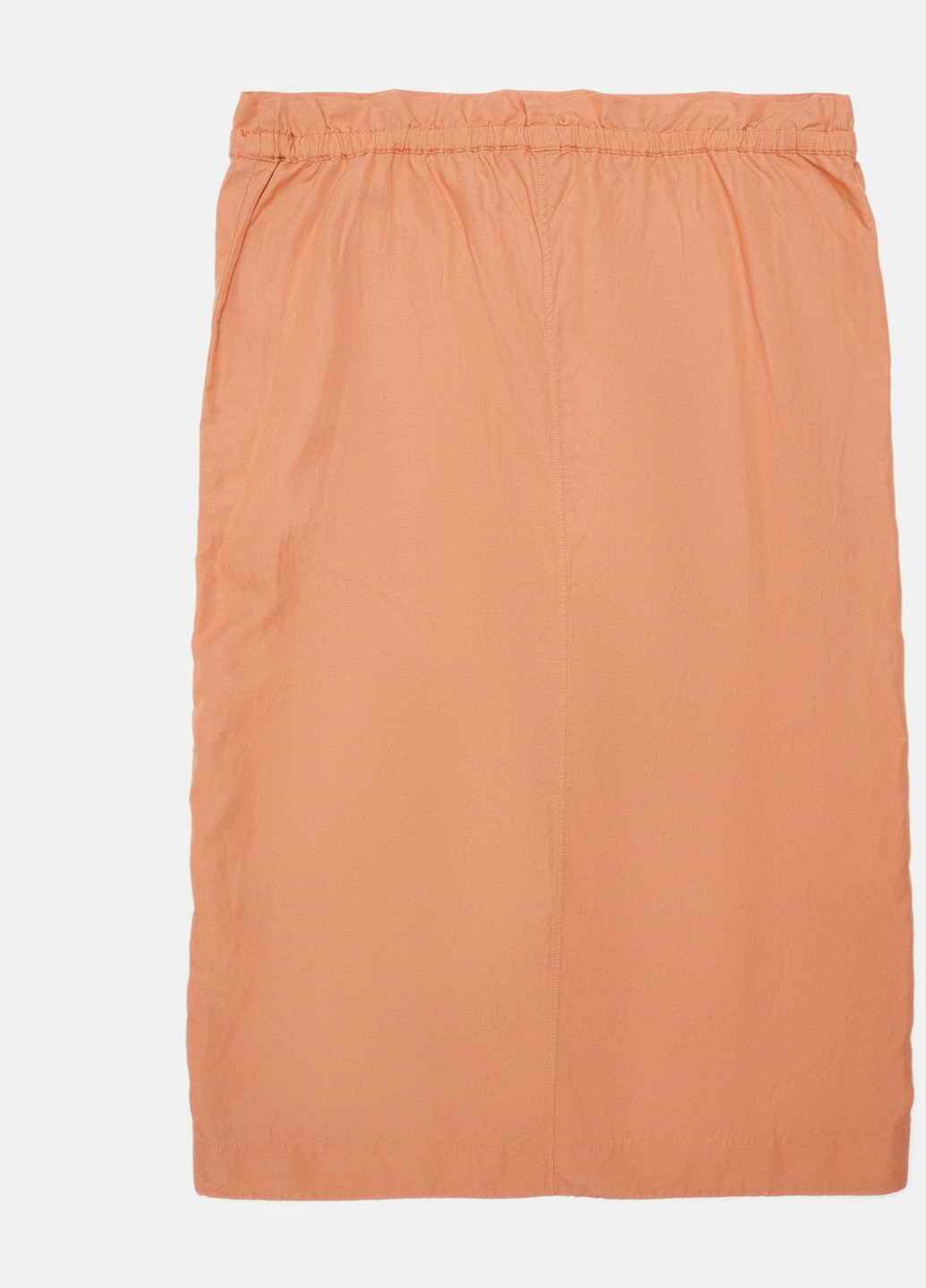 Персиковая кэжуал однотонная юбка Cos